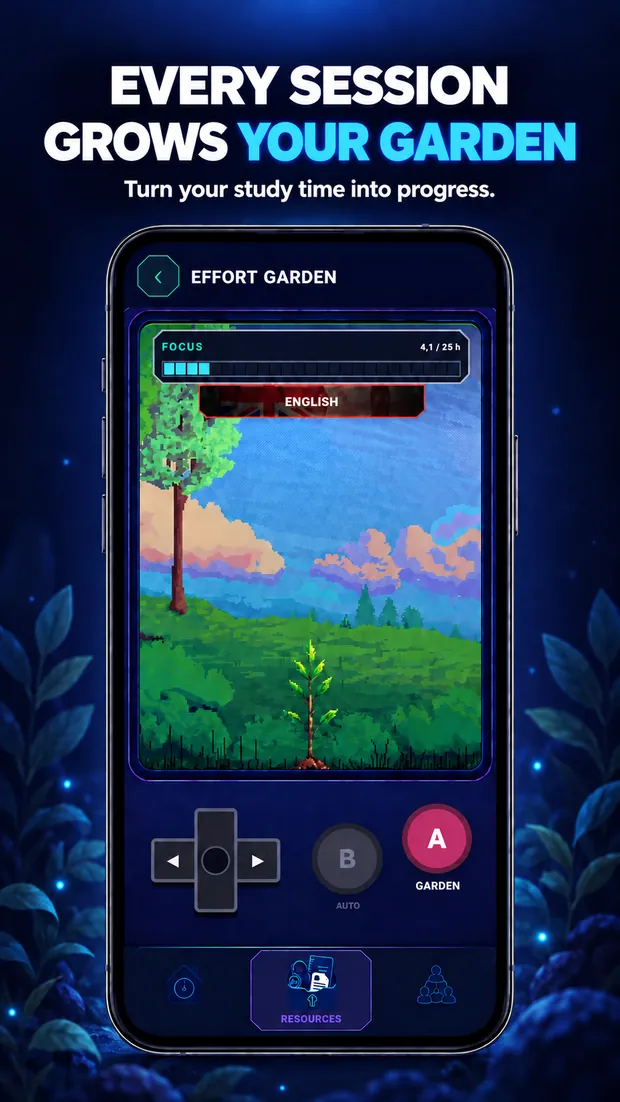 Every session grows your garden